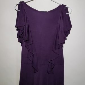 Deep purple Banana Republic dress